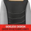imageMotor Trend LuxeFit Gray Seat Covers for Cars Trucks Van SUV 2 Pack Premium Faux Leather Easy to Install Automotive Seat Covers with Storage Pockets Fits Most VehiclesBeige
