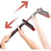 imageBDK Motor Trend Compact Car Ice Scraper for Windshield  Durable Snow Scraper for Car with Comfort Grip Windshield Scraper for Ice and Snow Ideal Snow Removal Tool for Winter Car KitSnow Brush w Extendable Handle and Rotating Head