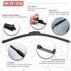 imageFlexBlade Premium Beam Wiper Blade  50 Longer Life HighGrade Natural Rubber 45 Degree Precision Cut 18 inch16 Inches 1 Piece