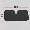 imageMotor Trend  AS312RD Front Windshield Sun Shade  Jumbo Accordion Folding Auto Sunshade for Car Truck SUV  Blocks UV Rays Sun Visor Protector  Keeps Your Vehicle Cool  66 x 27 Inch RedBlack