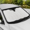 imageMotor Trend Accordion Black Car Windshield Sun Shade  Car Sun Visor Sun Shade for Car Windshield  Car Window Shades for SUV ampamp Truck  Dash Cover Sun Protection Window Shade Accessories  58quot x 24quotSilver Glitter