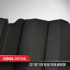 imageMotor Trend Accordion Black Car Windshield Sun Shade  Car Sun Visor Sun Shade for Car Windshield  Car Window Shades for SUV ampamp Truck  Dash Cover Sun Protection Window Shade Accessories  58quot x 24quotBlack