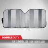 imageMotor Trend Accordion Black Car Windshield Sun Shade  Car Sun Visor Sun Shade for Car Windshield  Car Window Shades for SUV ampamp Truck  Dash Cover Sun Protection Window Shade Accessories  58quot x 24quotBlue