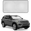 imageMotor Trend PopUp Car Windshield Sun Shade  Foldable Sun Shade with Storage Bag Collapsible Sun Visor  Portable Sunshade Medium 65 x 33 inchesLarge