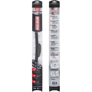 imageFlexBlade Premium Beam Wiper Blade  50 Longer Life HighGrade Natural Rubber 45 Degree Precision Cut 18 inch22  22 Inch 2 Pack for Front Windshield