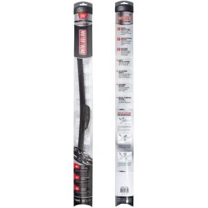 imageFlexBlade Premium Beam Wiper Blade  50 Longer Life HighGrade Natural Rubber 45 Degree Precision Cut 18 inch26 Inches 1 Piece