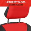 imageMotor Trend AquaShield Waterproof Front Seat Covers Pink Seat Covers for Cars  Neoprene Front Car Seat Cover SUV Seat Covers Protector  Car Interior Cover for Auto Trucks ampamp Dog OwnersRed