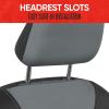 imageMotor Trend AquaShield Waterproof Front Seat Covers Pink Seat Covers for Cars  Neoprene Front Car Seat Cover SUV Seat Covers Protector  Car Interior Cover for Auto Trucks ampamp Dog OwnersGray