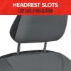 imageMotor Trend AquaShield Waterproof Front Seat Covers Pink Seat Covers for Cars  Neoprene Front Car Seat Cover SUV Seat Covers Protector  Car Interior Cover for Auto Trucks ampamp Dog OwnersSolid Gray