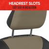imageMotor Trend AquaShield Waterproof Front Seat Covers Pink Seat Covers for Cars  Neoprene Front Car Seat Cover SUV Seat Covers Protector  Car Interior Cover for Auto Trucks ampamp Dog OwnersBeige