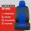 imageMotor Trend AquaShield Waterproof Front Seat Covers Pink Seat Covers for Cars  Neoprene Front Car Seat Cover SUV Seat Covers Protector  Car Interior Cover for Auto Trucks ampamp Dog OwnersBlue