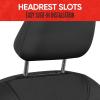 imageMotor Trend AquaShield Waterproof Front Seat Covers Pink Seat Covers for Cars  Neoprene Front Car Seat Cover SUV Seat Covers Protector  Car Interior Cover for Auto Trucks ampamp Dog OwnersBlack