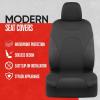 imageMotor Trend AquaShield Waterproof Front Seat Covers Pink Seat Covers for Cars  Neoprene Front Car Seat Cover SUV Seat Covers Protector  Car Interior Cover for Auto Trucks ampamp Dog OwnersBlack
