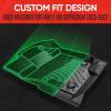 imageMotor Trend WeatherGuard Floor Liners for Ford F150 SuperCrew Cab 2015 to 2024 Front ampamp 2nd Row 3D Custom Fit F150 Floor Mats for Trucks Ford F150 Accessories