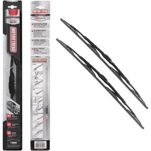 imageMotor Trend Flexblade Premium Replacement Windshield Wiper Blades  Bracketless Curved Beam Blade Design  All Season All Weather Silent StreakFree 22  22 Inch 2 Pack22 Inches 1 Piece