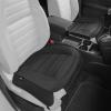 imageMotor Trend Seat Covers for Cars Trucks SUV Faux Leather 2Pack Blue Padded Car Seat Covers with Storage Pockets Premium Interior Car Seat CoverBlack