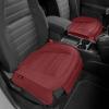 imageMotor Trend Seat Covers for Cars Trucks SUV Faux Leather 2Pack Blue Padded Car Seat Covers with Storage Pockets Premium Interior Car Seat CoverBurgundy