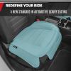 imageMotor Trend Seat Covers for Cars Trucks SUV Faux Leather 2Pack Blue Padded Car Seat Covers with Storage Pockets Premium Interior Car Seat CoverMint