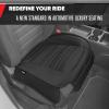 imageMotor Trend Seat Covers for Cars Trucks SUV Faux Leather Full Set Black Padded Car Seat Covers with Storage Pockets Premium Interior Car Seat CoverBlack