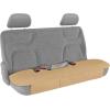 imageMotor Trend Seat Covers for Cars Trucks SUV Faux Leather Full Set Black Padded Car Seat Covers with Storage Pockets Premium Interior Car Seat CoverTan Beige