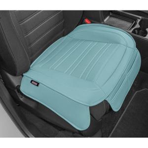 imageMotor Trend Seat Covers for Cars Trucks SUV Faux Leather 2Pack Blue Padded Car Seat Covers with Storage Pockets Premium Interior Car Seat CoverMint