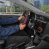 imageMotor Trend FlexGrip Red Steering Wheel Cover for Cars  Standard 15 inch Car Steering Wheel Cover Red and Black Steering Wheel Protector for Auto Truck Van SUVRed Grip
