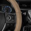 imageMotor Trend Perforated Microfiber Leather Steering Wheel Cover for Cars Trucks SUVs Vans Sporty Racing Improved Grip AntiFatigue Ergonomic Design Airbag Compatible  Fits Standard 15quot Inch  BlackALL BEIGE