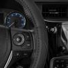 imageMotor Trend Perforated Microfiber Leather Steering Wheel Cover for Cars Trucks SUVs Vans Sporty Racing Improved Grip AntiFatigue Ergonomic Design Airbag Compatible  Fits Standard 15quot Inch  BlackALL BLACK
