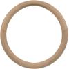 imageMotor Trend Perforated Microfiber Leather Steering Wheel Cover for Cars Trucks SUVs Vans Sporty Racing Improved Grip AntiFatigue Ergonomic Design Airbag Compatible  Fits Standard 15quot Inch  BlackALL BEIGE