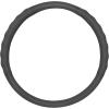 imageMotor Trend SportDrive Faux Leather Steering Wheel Cover Standard 15 inch Size TwoTone Black ampamp Light Gray Car Steering Wheel Cover for Truck Van SUV AutoGray