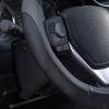 imageMotor Trend SportDrive Faux Leather Steering Wheel Cover Standard 15 inch Size TwoTone Black ampamp Light Gray Car Steering Wheel Cover for Truck Van SUV AutoDark Gray Sport Drive