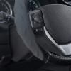 imageMotor Trend SportDrive Faux Leather Steering Wheel Cover Standard 15 inch Size TwoTone Black ampamp Light Gray Car Steering Wheel Cover for Truck Van SUV AutoGray Grip Plus
