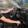 imageMotor Trend SportDrive Faux Leather Steering Wheel Cover Standard 15 inch Size TwoTone Black ampamp Light Gray Car Steering Wheel Cover for Truck Van SUV AutoGray