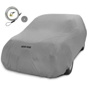imageMotor Trend 4Layer 4Season Auto Waterproof Outdoor UV Protection for Heavy Duty Use Full Car Cover for Vans Suvs Crossovers up to 185quot210 L x 77 W x 60H