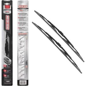 imageMotor Trend Ultrafirm Replacement Windshield Wiper Blades  Advanced CrystalClear StreakFree Premium Blade Design  All Season All Weather 16  24 Inch 2 Pack22  22 Inch 2 Pack