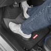 imageMOTOR TREND DualFlex Rubber Car Floor Mats All Weather Waterproof 4Piece Sporty TwoTone Design Car Mats Full Set  Universal TrimtoFit Floor Mats for Car SUV ampamp Trucks  Car Carpet ProtectorGray