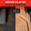 imageMotor Trend 943BG FlexTough Defender Car Floor Mats Next Generation Deep Dish Heavy Duty Contour Liners for Car SUV Truck ampamp VanAll Weather Protection Trim to Fit Most Vehicles BeigeBeige