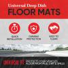 imageMotor Trend 943BG FlexTough Defender Car Floor Mats Next Generation Deep Dish Heavy Duty Contour Liners for Car SUV Truck ampamp VanAll Weather Protection Trim to Fit Most Vehicles BeigeGray