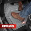 imageMotor Trend 943BG FlexTough Defender Car Floor Mats Next Generation Deep Dish Heavy Duty Contour Liners for Car SUV Truck ampamp VanAll Weather Protection Trim to Fit Most Vehicles BeigeGray w Cargo Liner