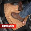 imageMotor Trend 943BG FlexTough Defender Car Floor Mats Next Generation Deep Dish Heavy Duty Contour Liners for Car SUV Truck ampamp VanAll Weather Protection Trim to Fit Most Vehicles BeigeBeige