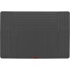imageMotor Trend FlexTough 4Piece Heavy Duty Floor Mats for Cars Trucks SUVs Automotive Floor Mats Car Mats Full Set Front Rear ampamp Cargo TrimToFit SemiCustom Deep Dish All Weather Rubber Mats  GrayBlack