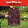 imageMotor Trend FlexTough Floor Mats for Cars Gray Deep Dish AllWeather Mats Waterproof TrimTo Fit Automotive Floor Mats for Trucks SUV Universal Liner Car AccessoriesBurgundy