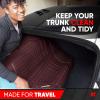 imageMotor Trend Premium FlexTough AllProtection Cargo Mat Liner  wTraction Grips ampamp Fresh Design Heavy Duty Trimmable Trunk Liner for Car Truck SUV Black OF985BKBurgundy