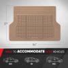 imageMotor Trend Premium FlexTough AllProtection Cargo Mat Liner  wTraction Grips ampamp Fresh Design Heavy Duty Trimmable Trunk Liner for Car Truck SUV Black OF985BKBeige