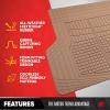imageMotor Trend Premium FlexTough AllProtection Cargo Mat Liner  wTraction Grips ampamp Fresh Design Heavy Duty Trimmable Trunk Liner for Car Truck SUV Black OF985BKBeige