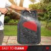 imageMotor Trend TwoTone Focus Rubber Car Floor Mats for Autos SUV Truck ampamp Van  AllWeather Waterproof Protection Front ampamp Rear Liners Trim to Fit Most VehiclesRed