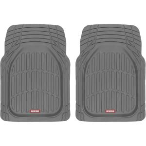 imageMotor Trend FlexTough Floor Mats for Cars Gray Deep Dish AllWeather Mats Waterproof TrimTo Fit Automotive Floor Mats for Trucks SUV Universal Liner Car AccessoriesGray