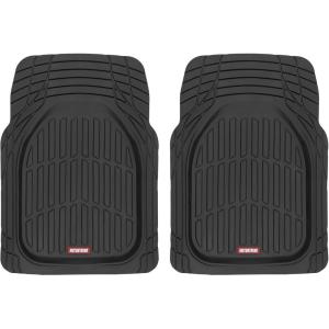 imageMotor Trend FlexTough Floor Mats for Cars Gray Deep Dish AllWeather Mats Waterproof TrimTo Fit Automotive Floor Mats for Trucks SUV Universal Liner Car AccessoriesBlack