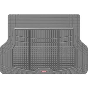 imageMotor Trend Premium FlexTough AllProtection Cargo Mat Liner  wTraction Grips ampamp Fresh Design Heavy Duty Trimmable Trunk Liner for Car Truck SUV Black OF985BKGray