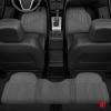 imageMotor Trend FlexTough Performance All Weather Rubber Car Floor Mats with Cargo Liner  Full Set Front ampamp Rear Odorless Floor Mats for Cars Truck SUV BPAFree Automotive Floor Mats GrayGray